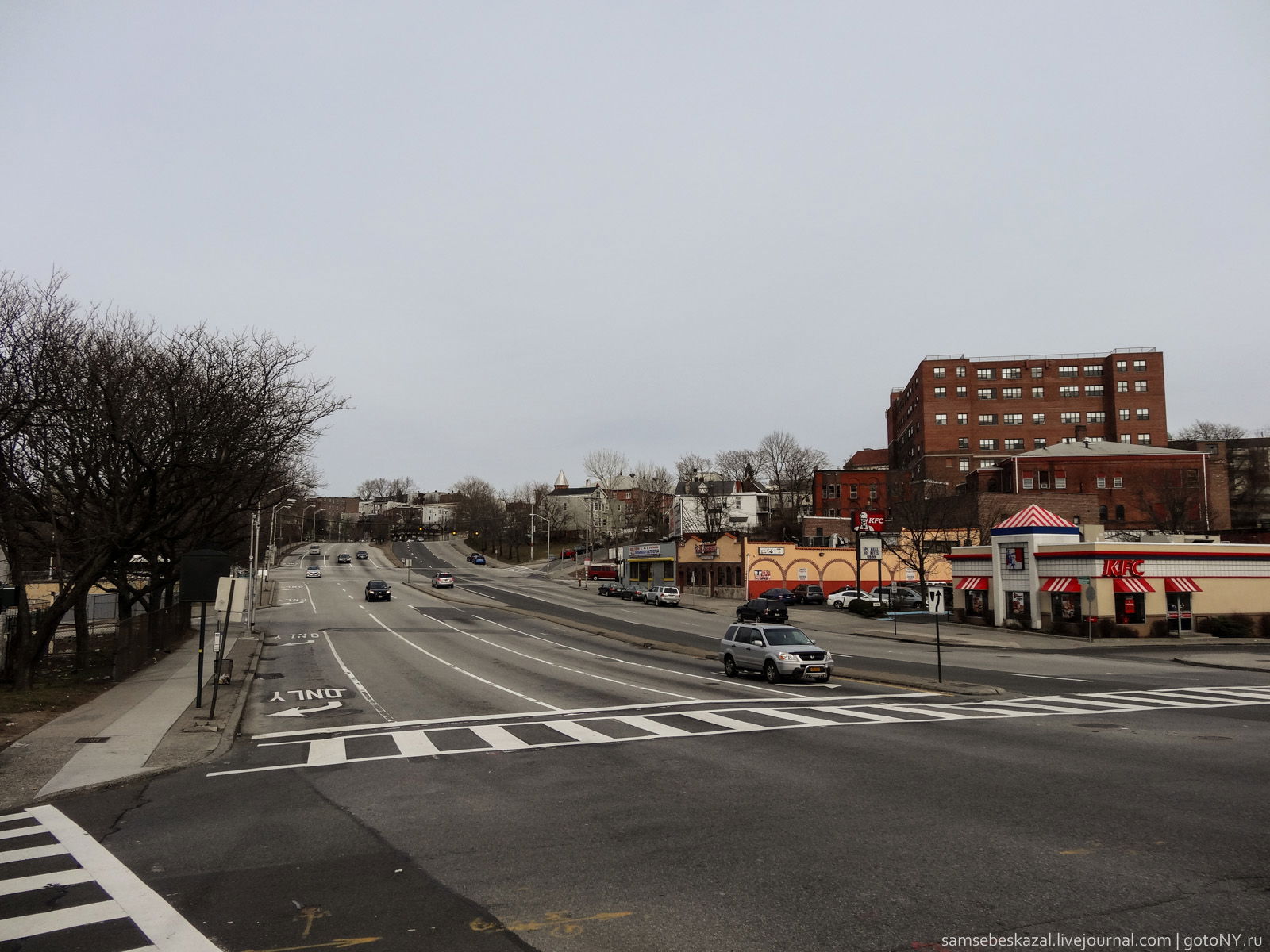 Looking east from the intersection of Nepperhan Avenue and New …
