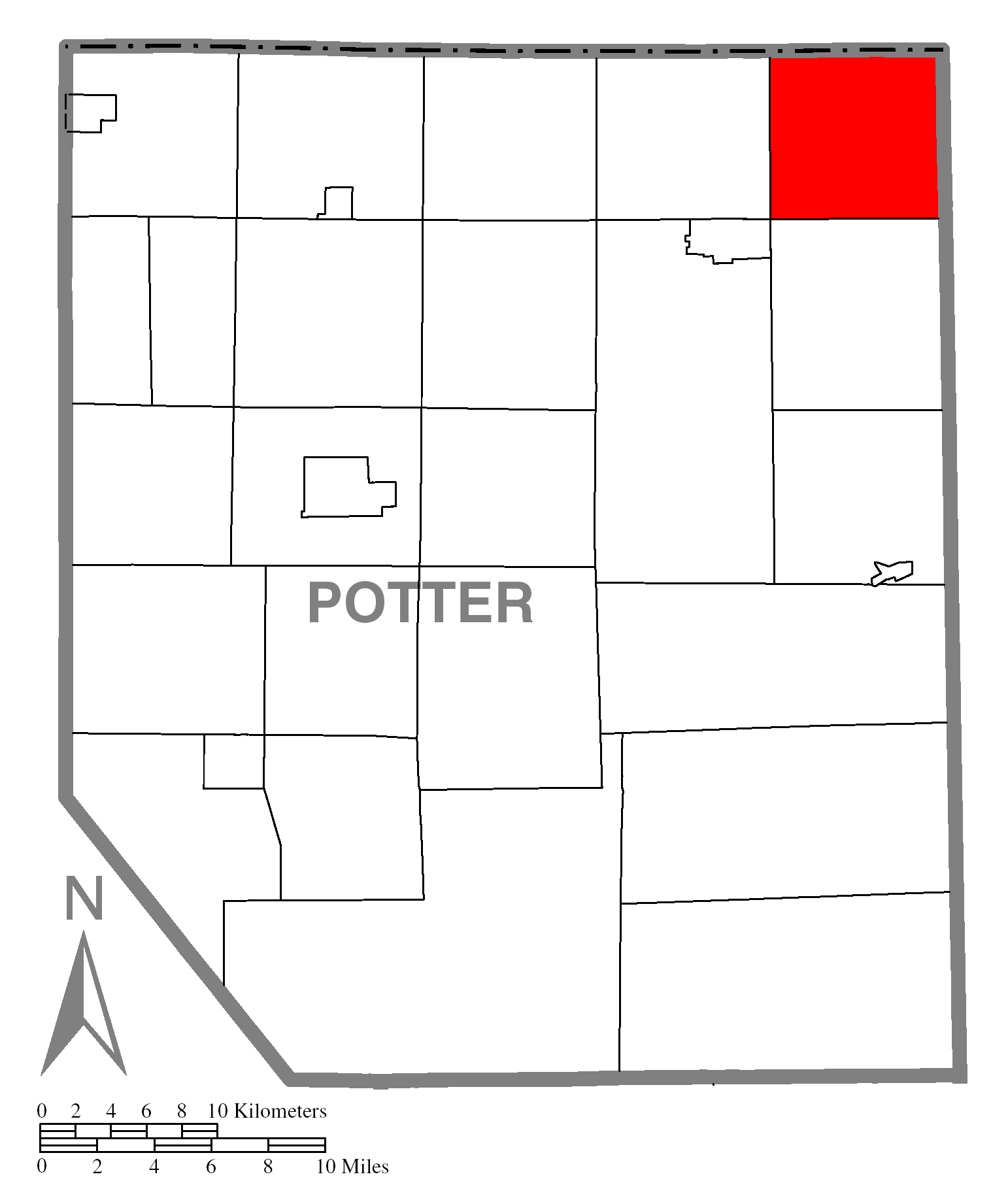 Potter County view 2