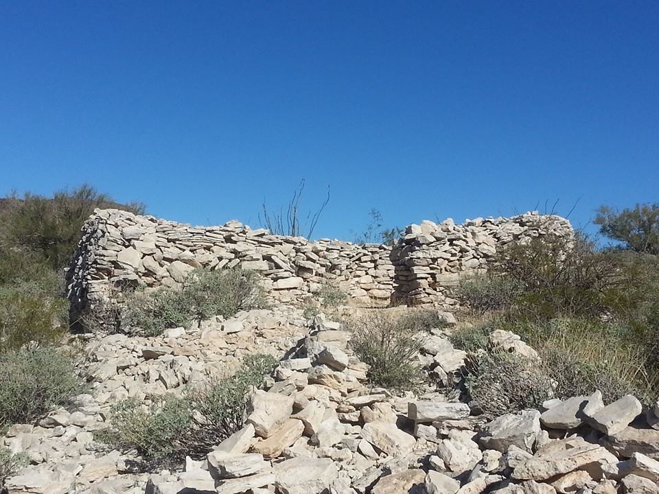 View 7 of the ruins of a village built by Hohokam Puebloans abo…