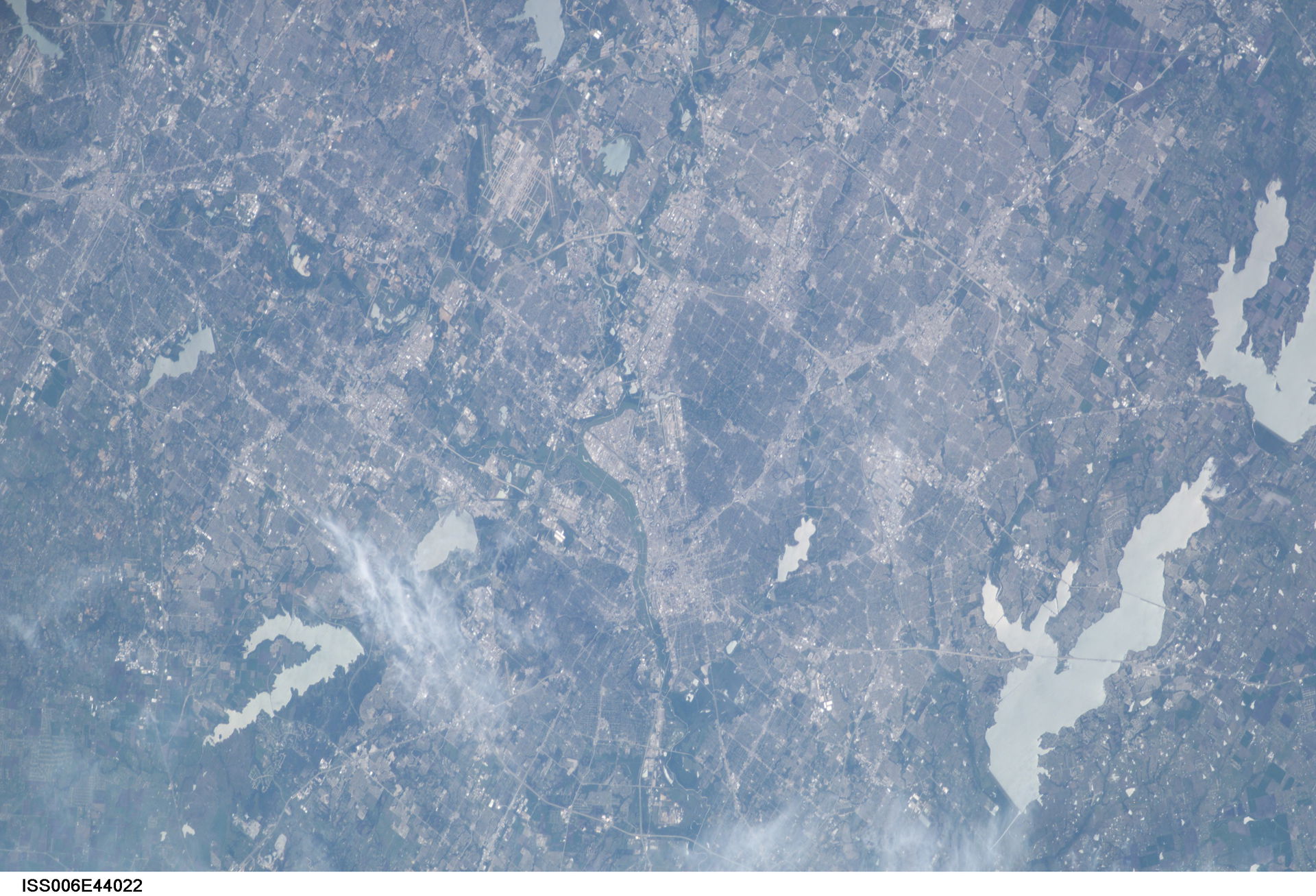 View of Texas taken during ISS Expedition 6.