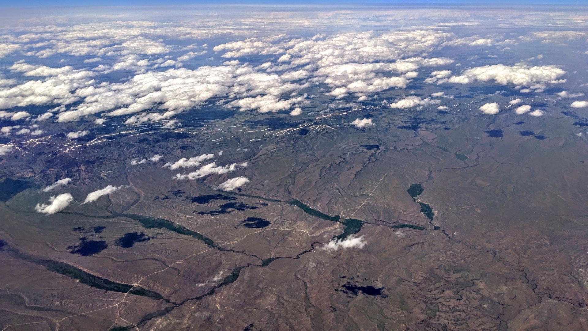 Salmon Falls Creek headwaters area in Utah, with confluence of …