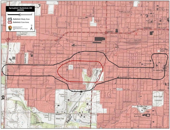 Battlefield district
