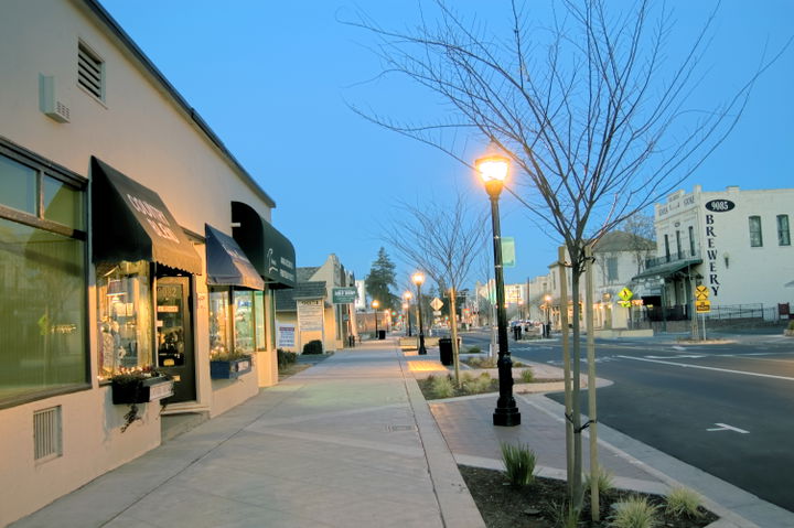 Old Town Elk Grove district