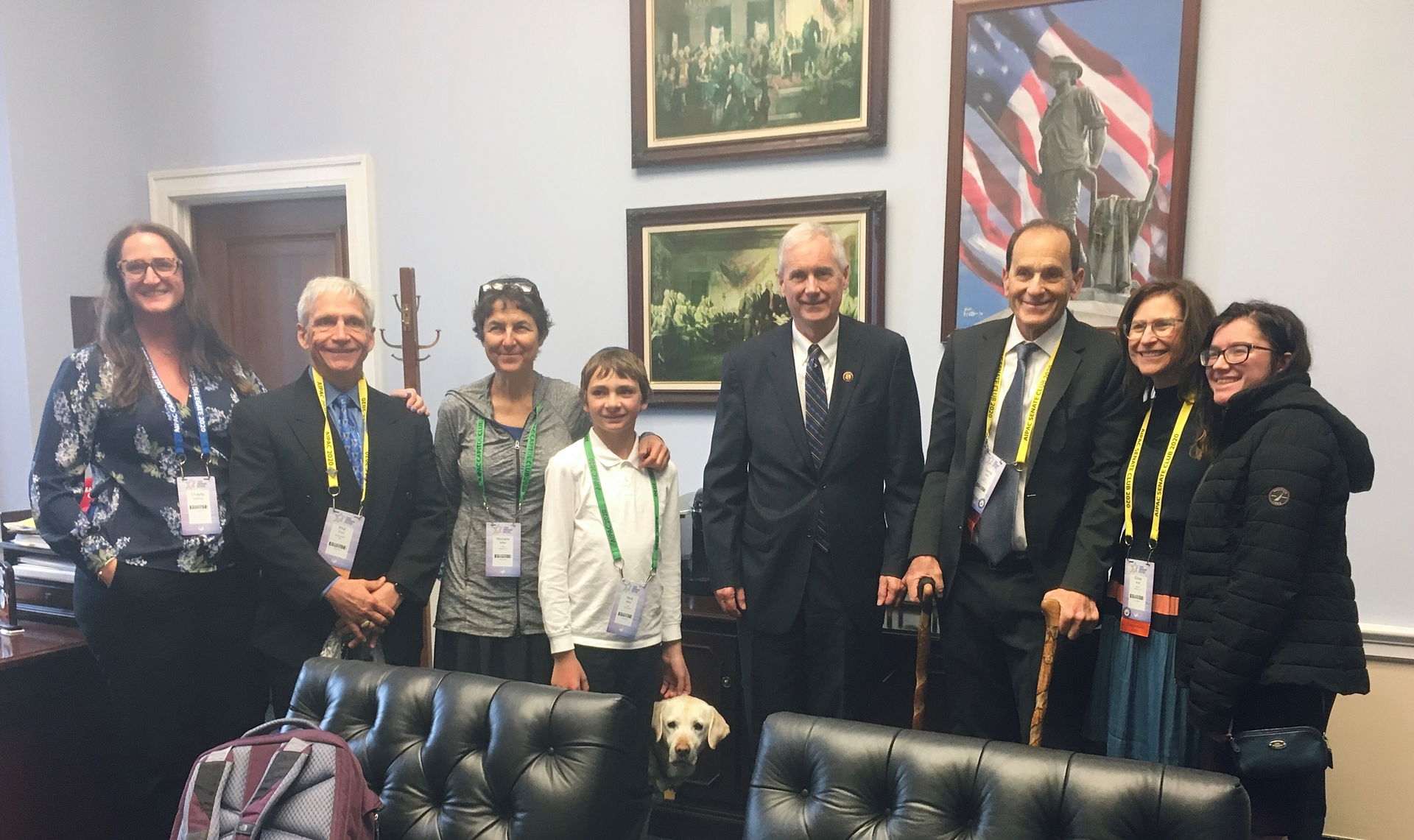 Had a great discussion today with @AIPAC members from Californi…