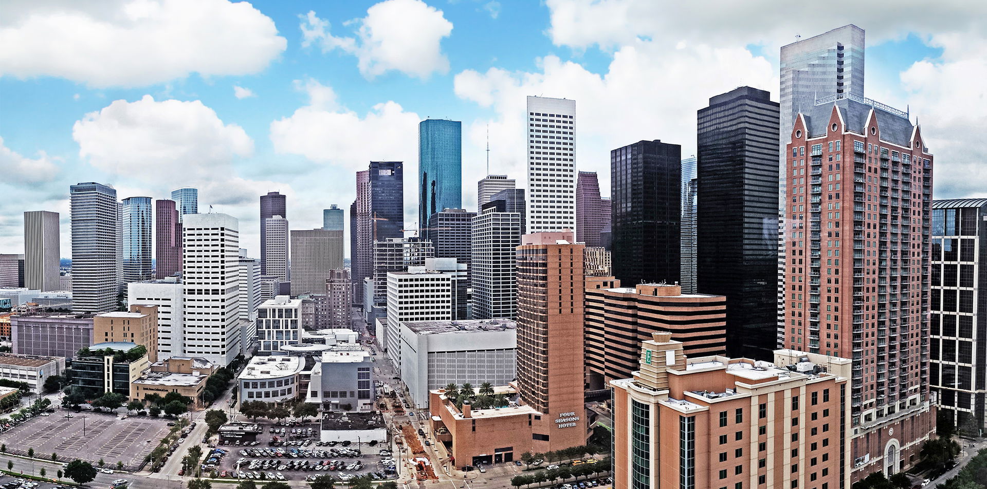 Downtown Houston view 4