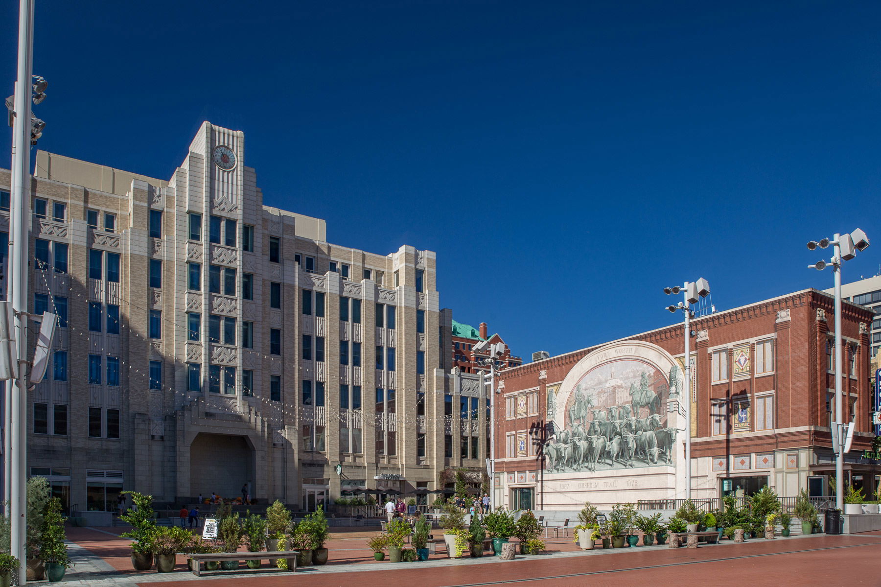 Sundance Square is located in Fort Worth