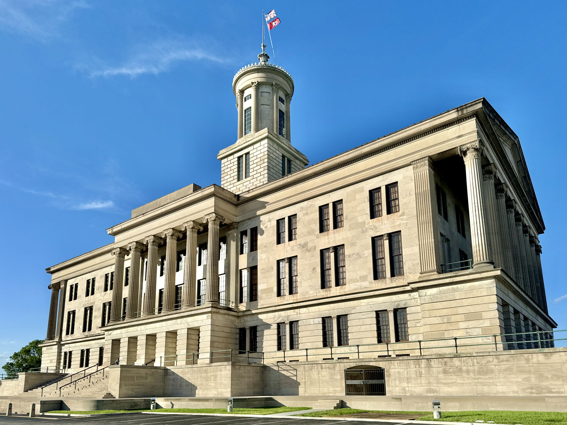 Built in 1845-1859, this Greek Revival-style building was desig…
