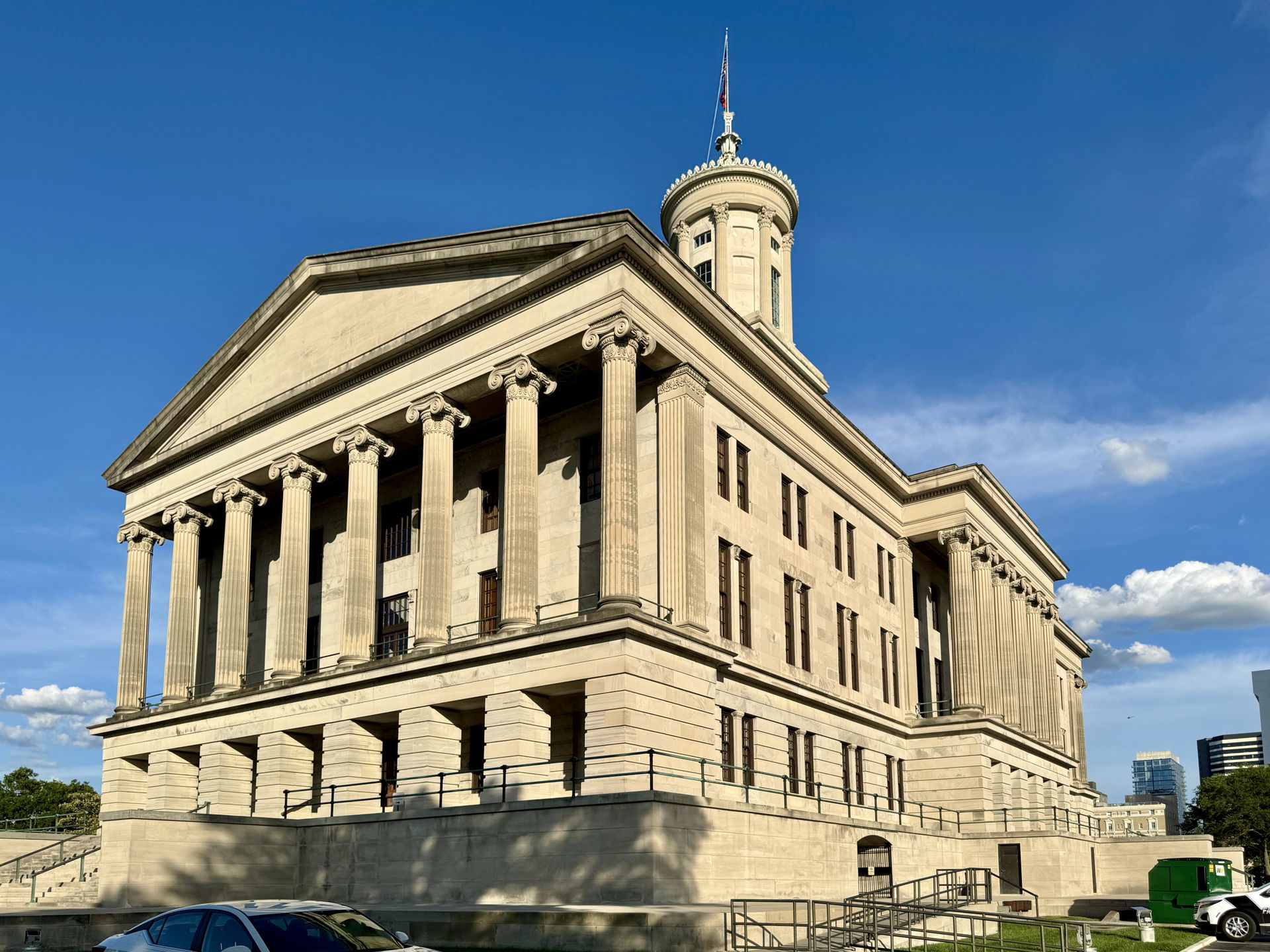 Built in 1845-1859, this Greek Revival-style building was desig…