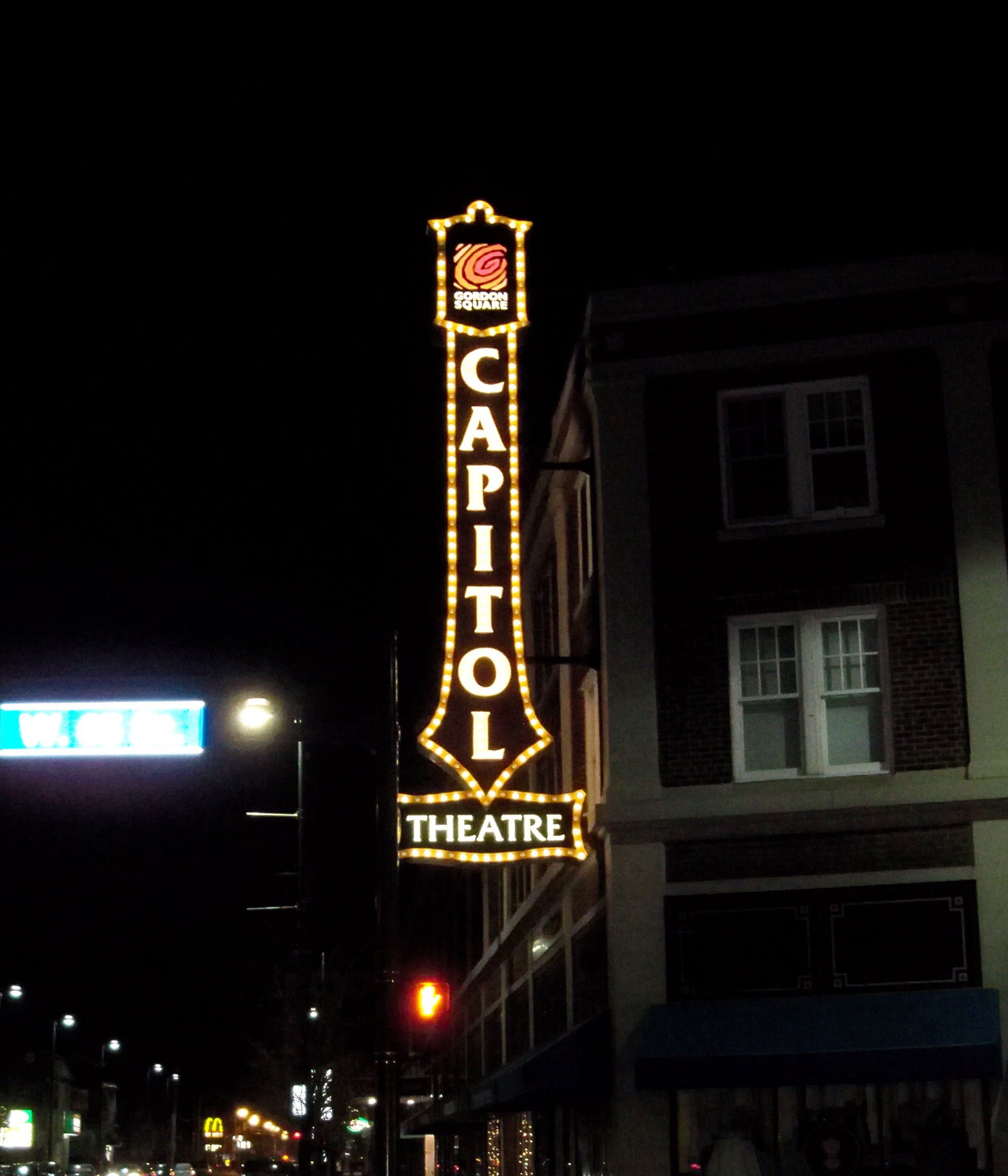 Sign for Cleveland's Capitol Theatre, Gordon Square Arts Distri…