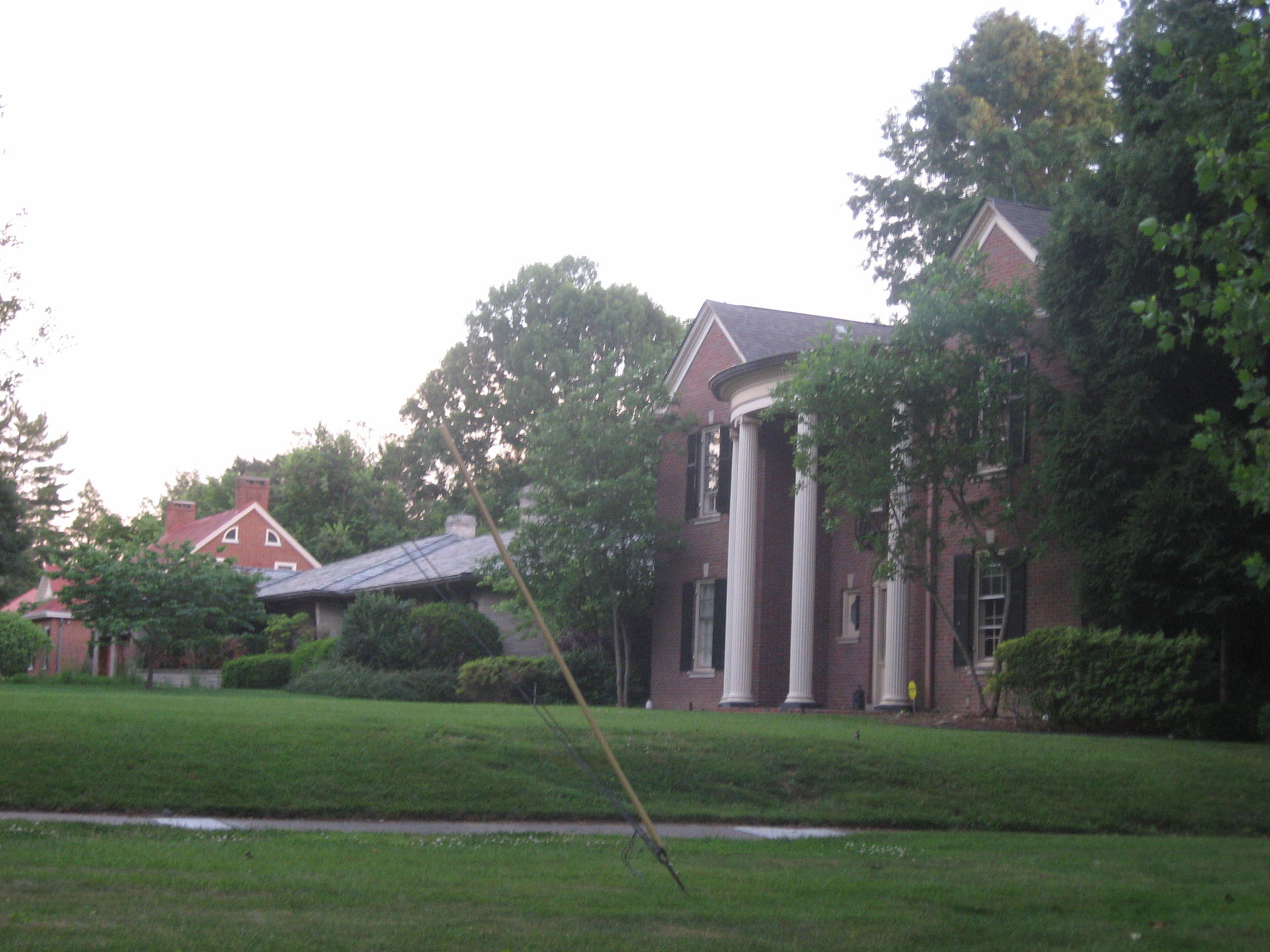 Houses on the southern side of Ashwood Drive just east of the W…