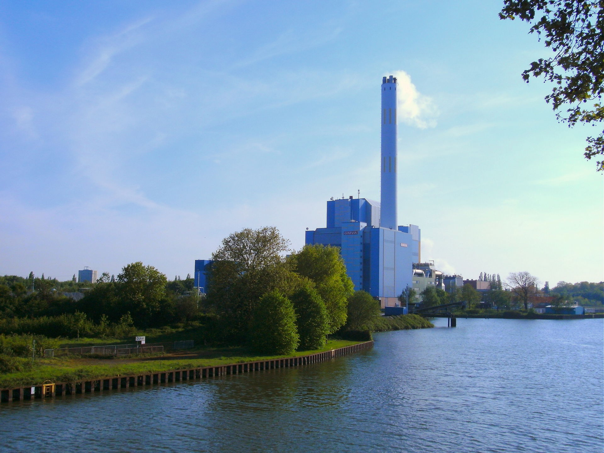 Müllverbrennungsanlage Oberhausen (am Rhein-Herne-Kanal)