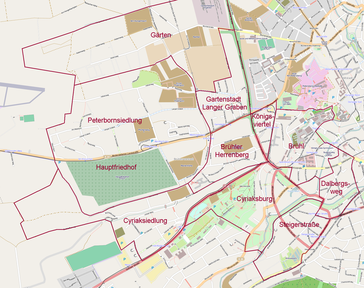 Brühlervorstadt district