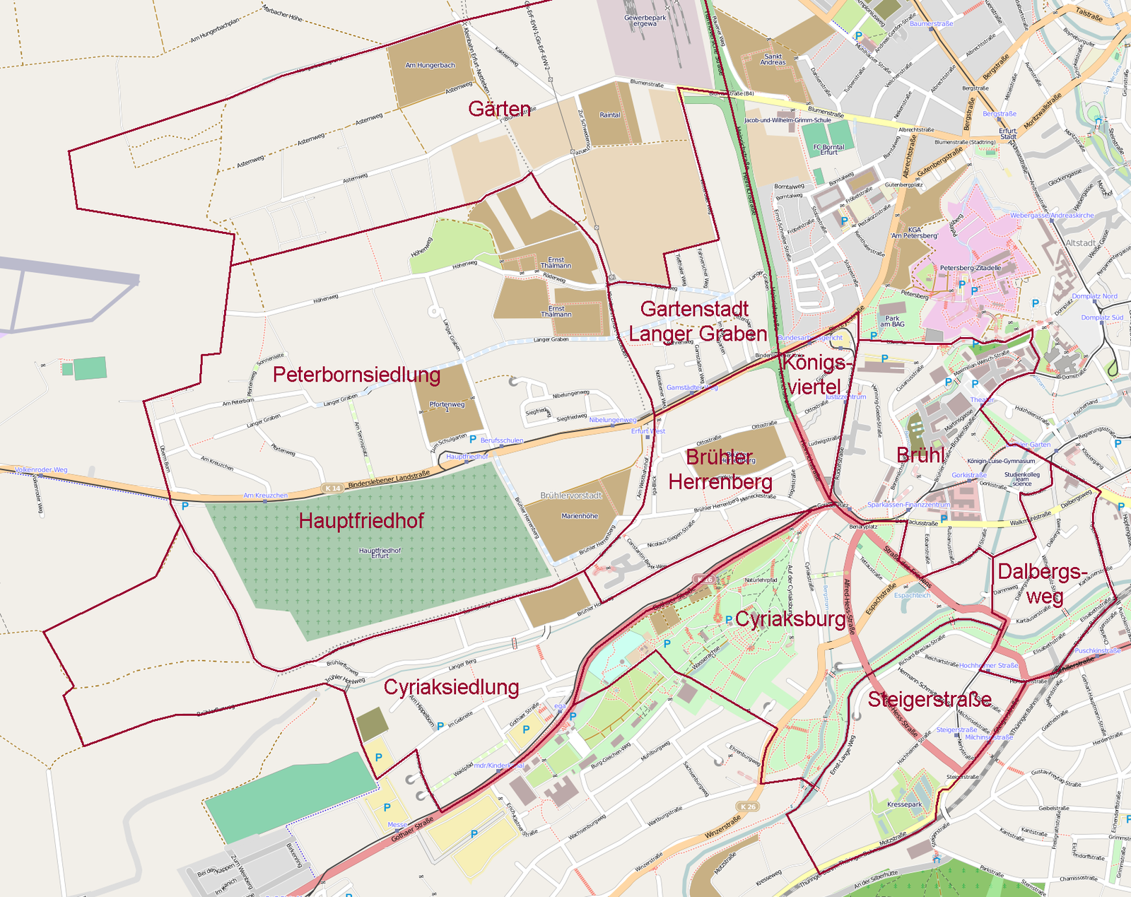 Brühlervorstadt district