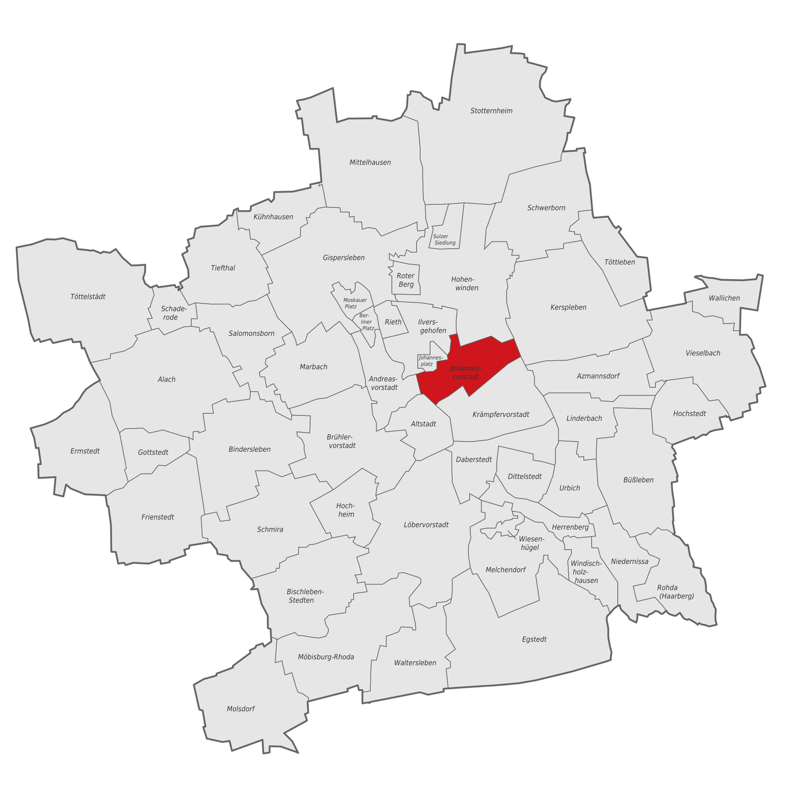Johannesvorstadt district