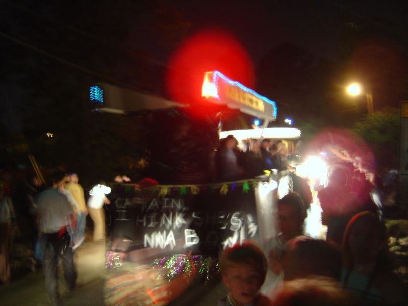 Starship Enterprise float at the 2004 Southdowns Mardi Gras par…