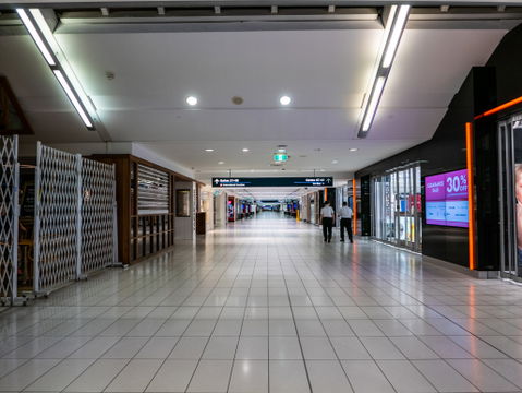 Airport Corridor view 3