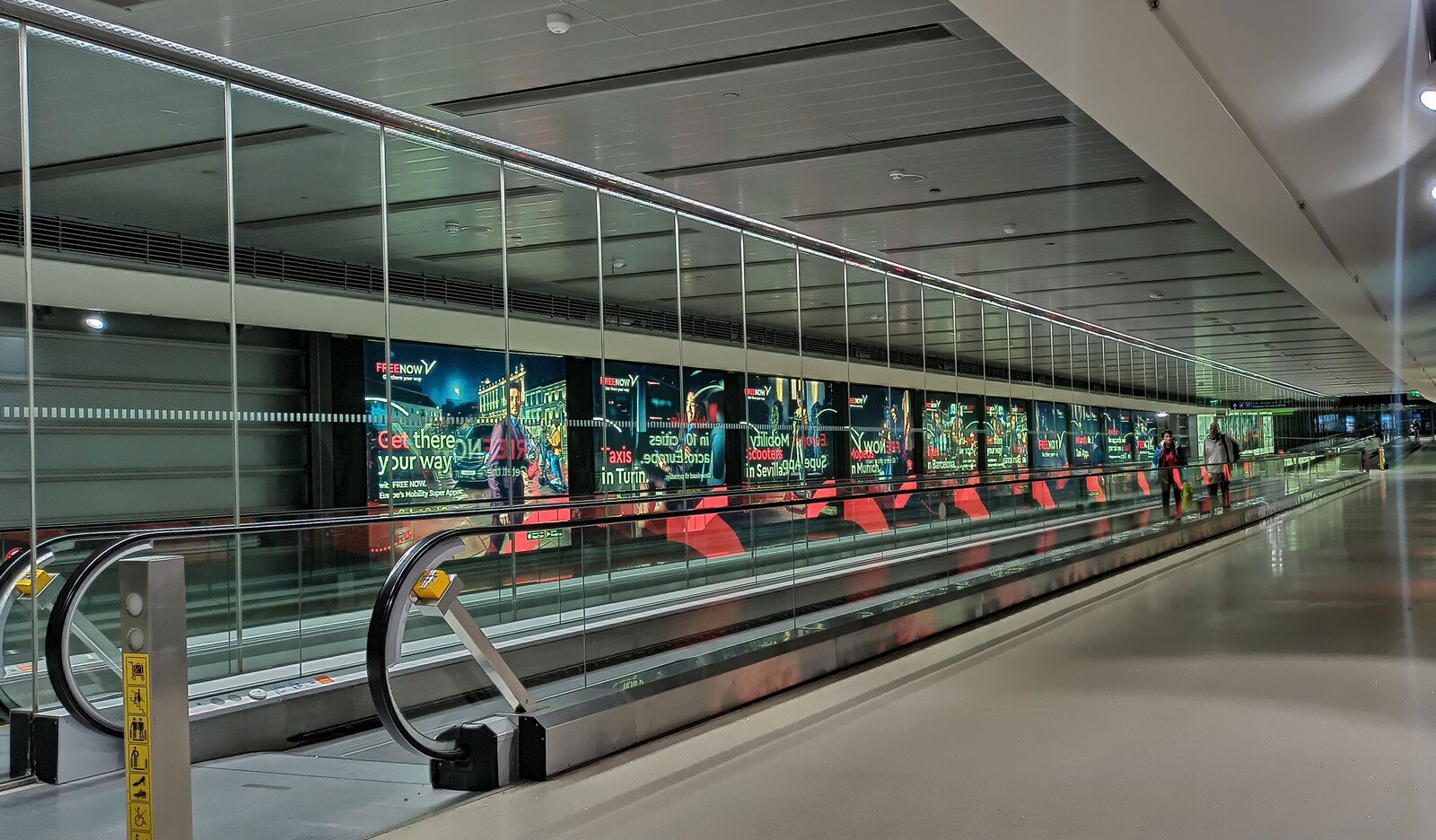 Airport Corridor view 2