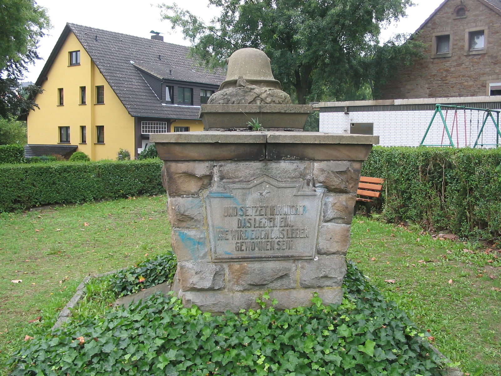 War memorial in Witten-Rüdinghausen