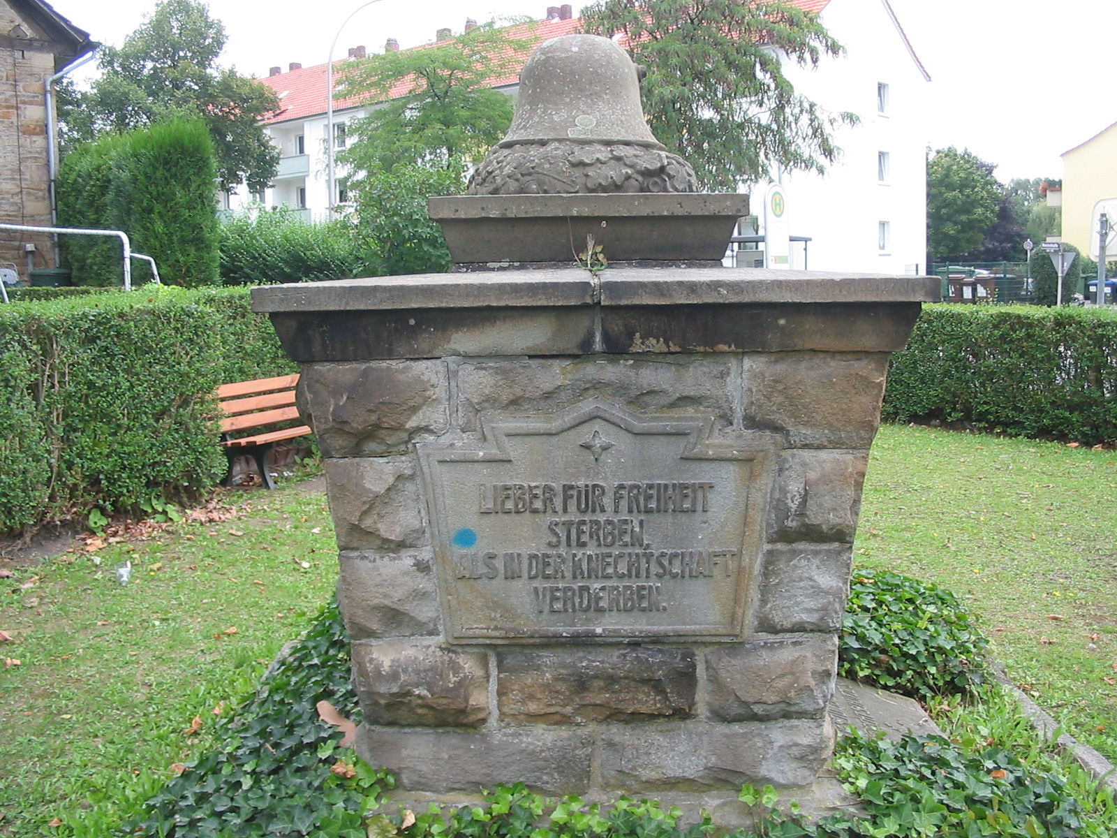 War memorial in Witten-Rüdinghausen