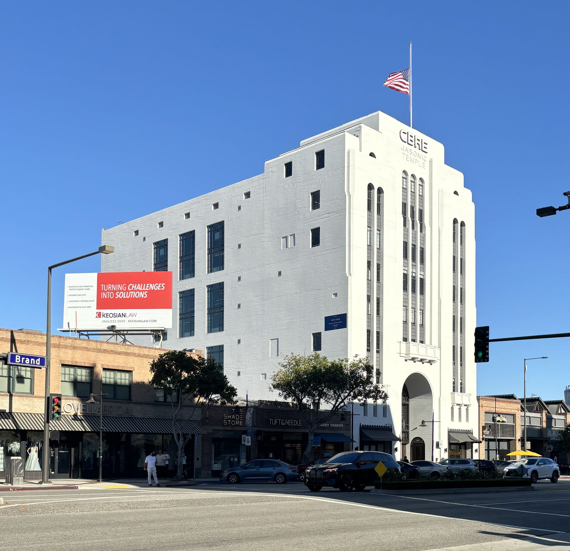 Downtown Glendale view 1