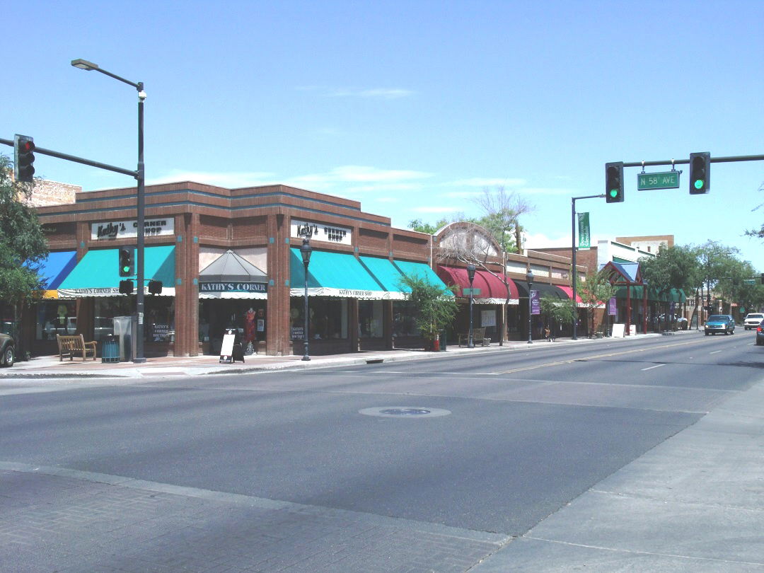 Downtown Glendale view 2