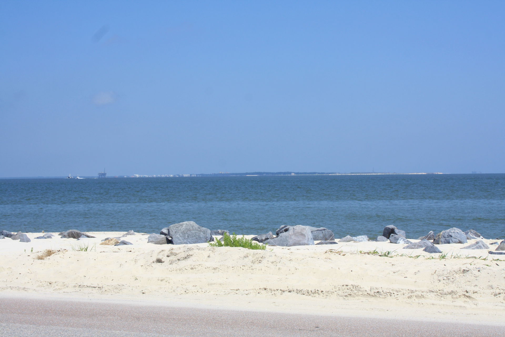 View from the southeastern shore of Dauphin Island, Mobile Coun…
