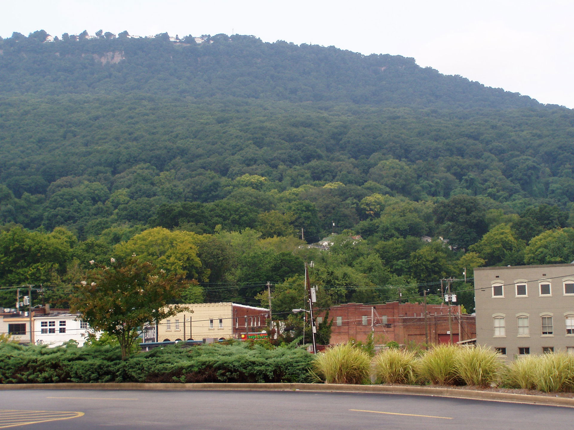 Lookout Mountain from Chattanooga, Tennessee.