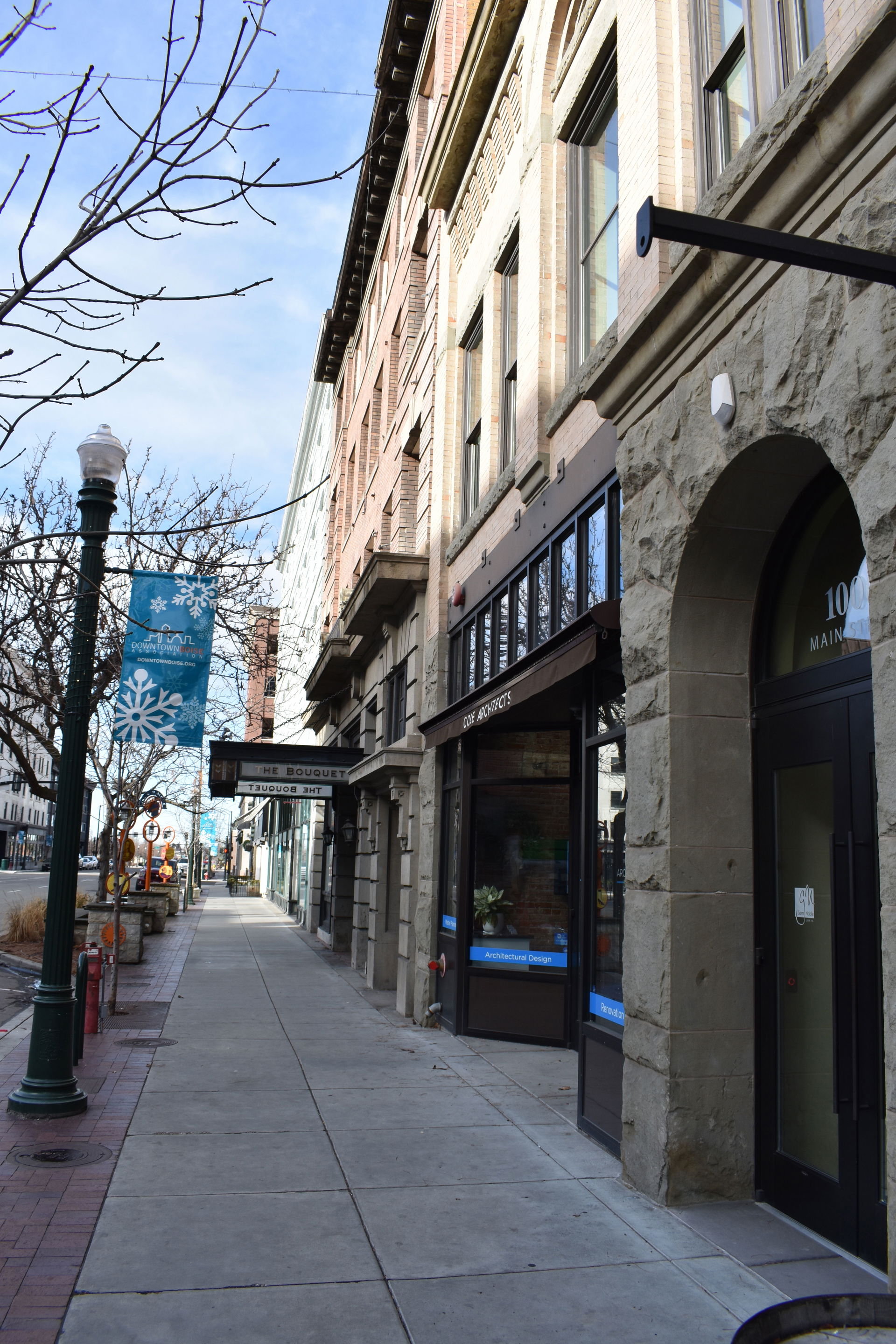 The Lower Main Street Commercial Historic District in Boise, Id…