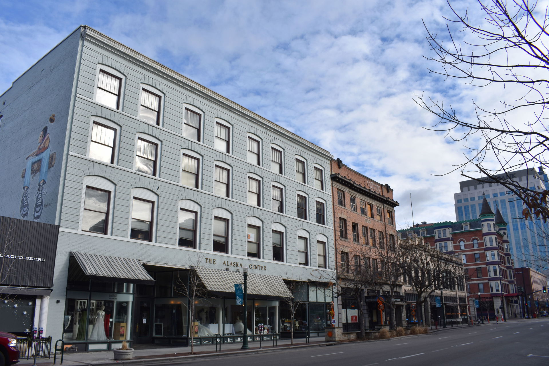 The Lower Main Street Commercial Historic District in Boise, Id…