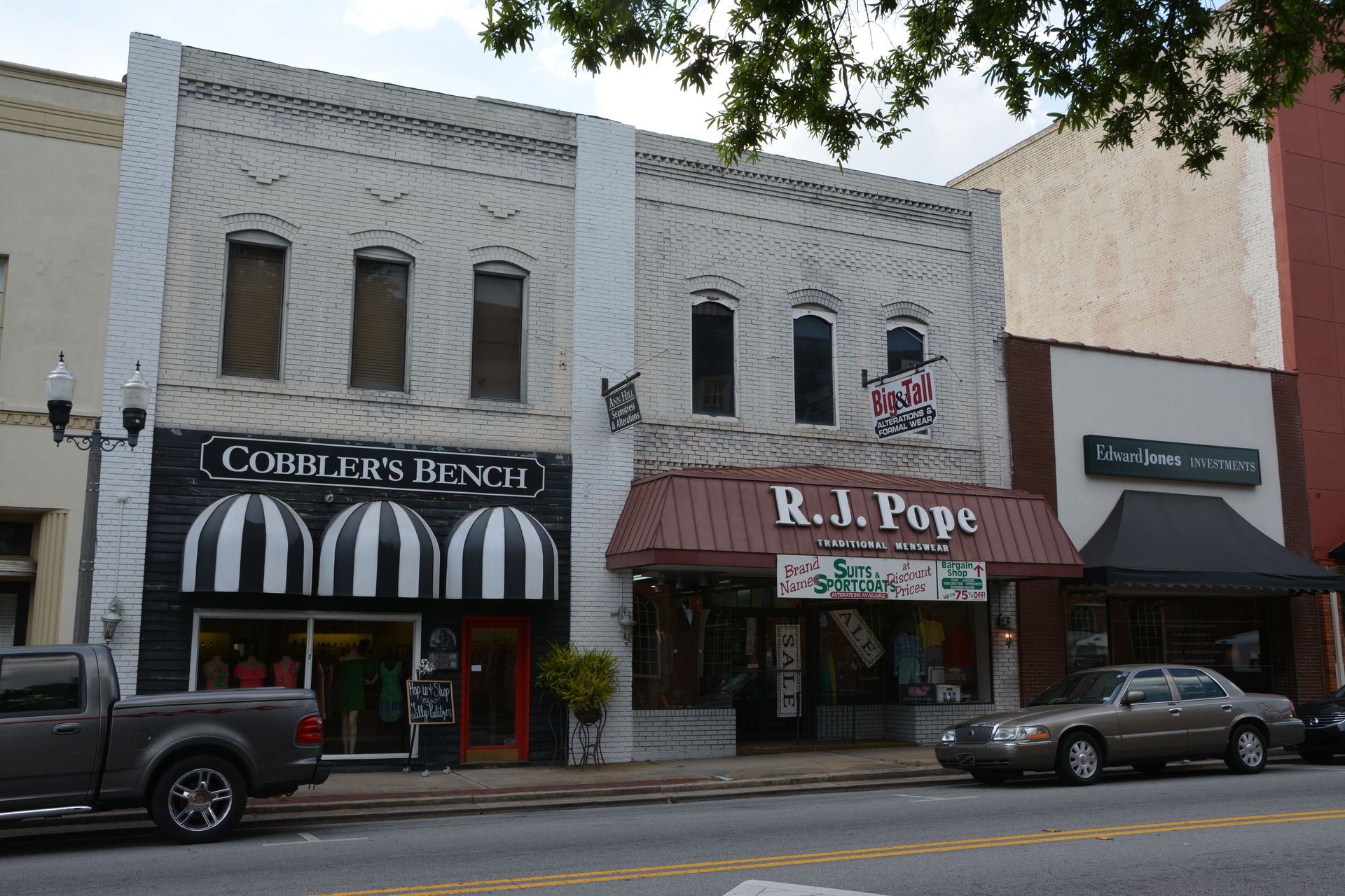 South Main Street Commercial Historic District, Statesboro, Geo…