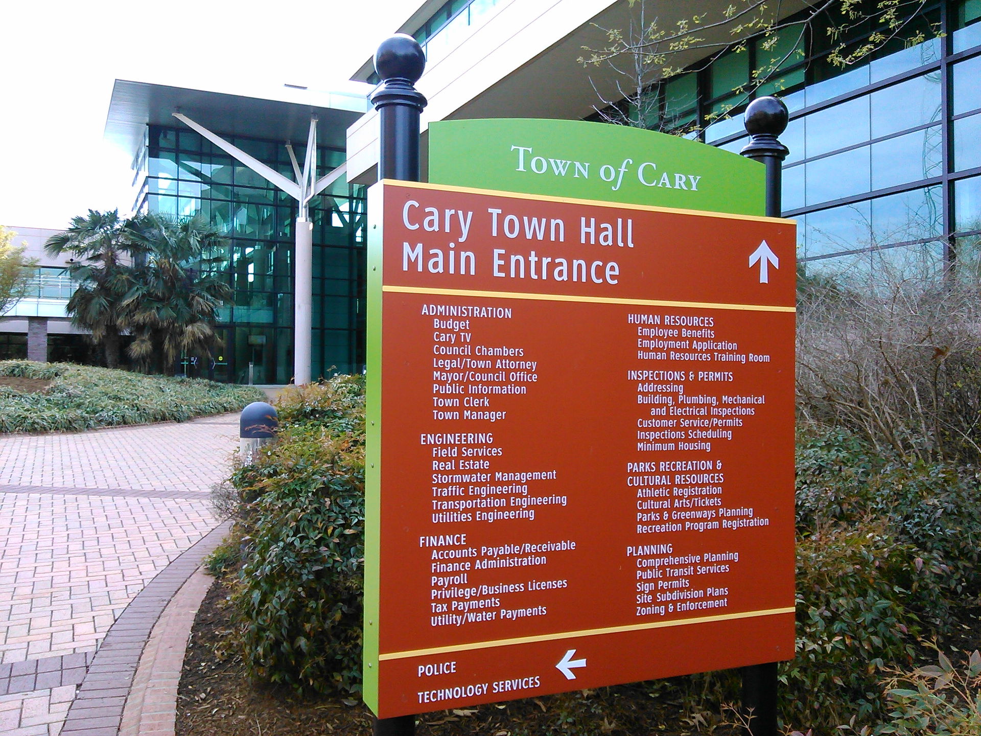 Town of Cary view 4