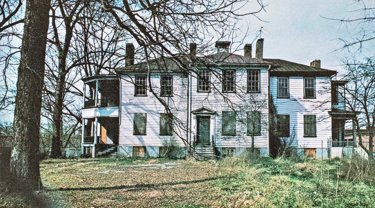 Strawberry Hill prior to restoration efforts