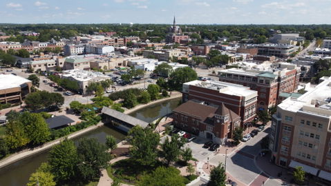 Downtown Naperville view 2