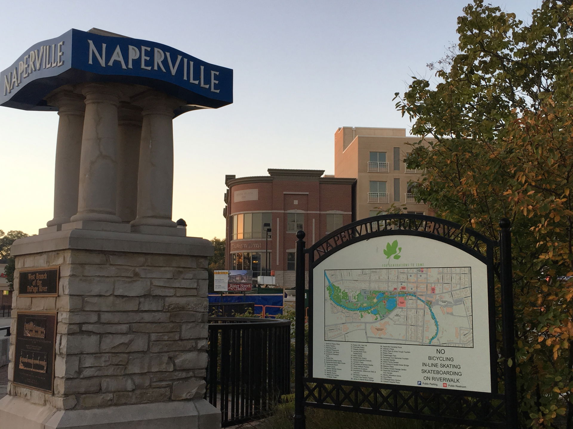 Downtown Naperville view 3