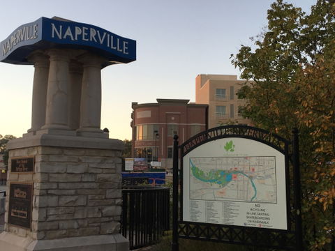 Downtown Naperville view 3