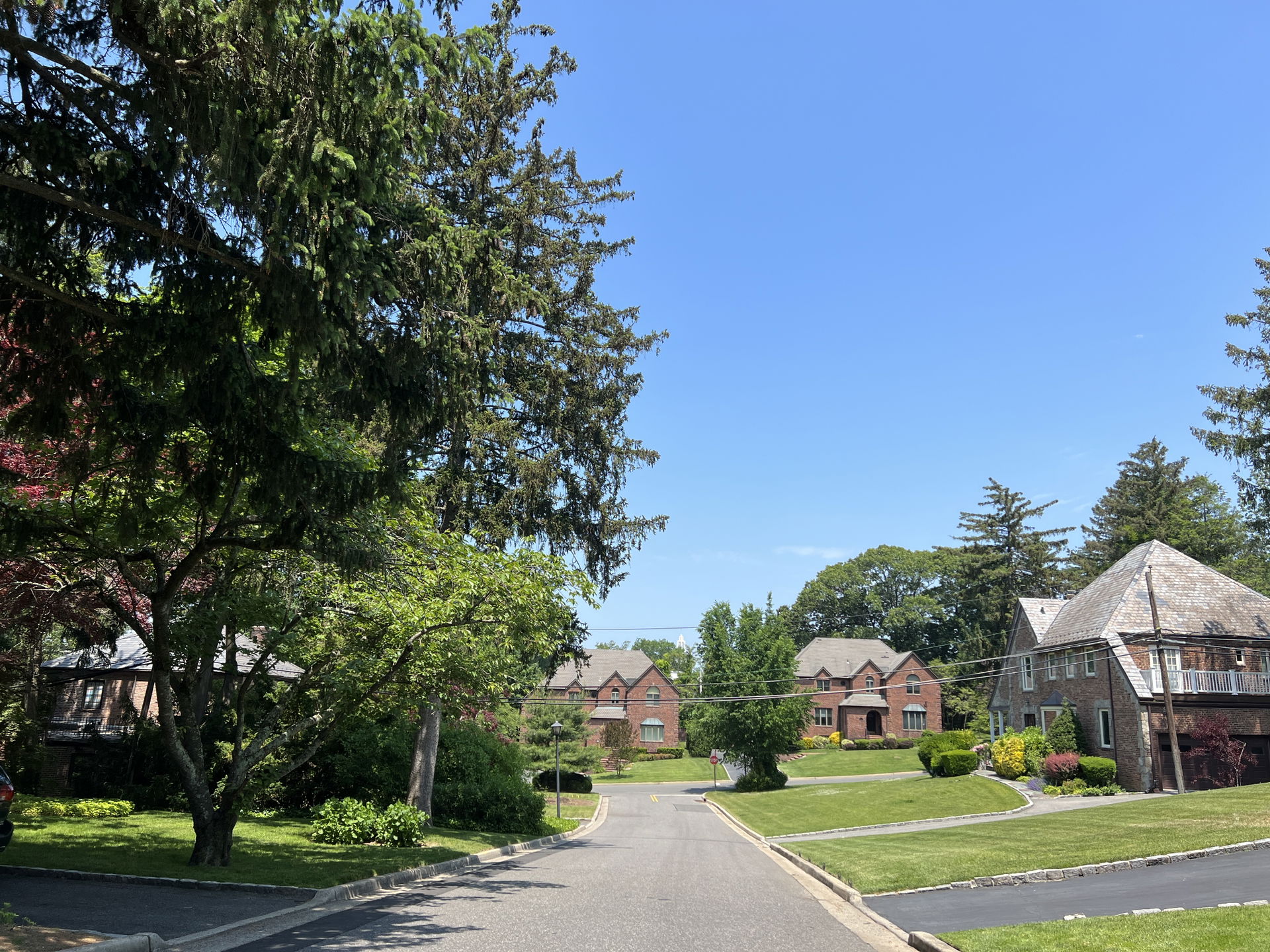 Homes on the site of the Strathmore Bath Club in Strathmore, NY…