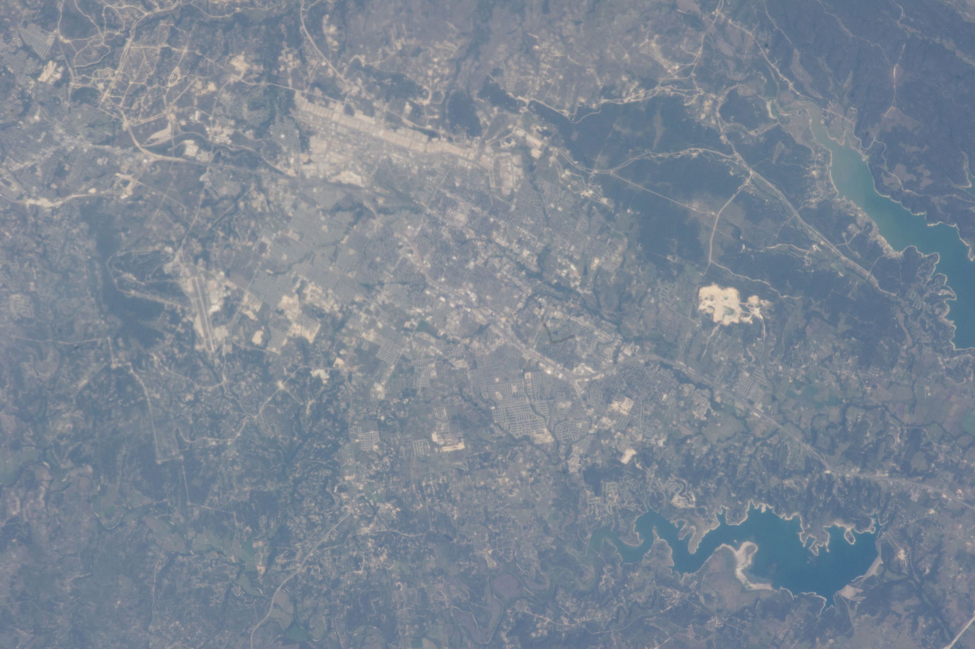 View of Texas taken during ISS Expedition 36.