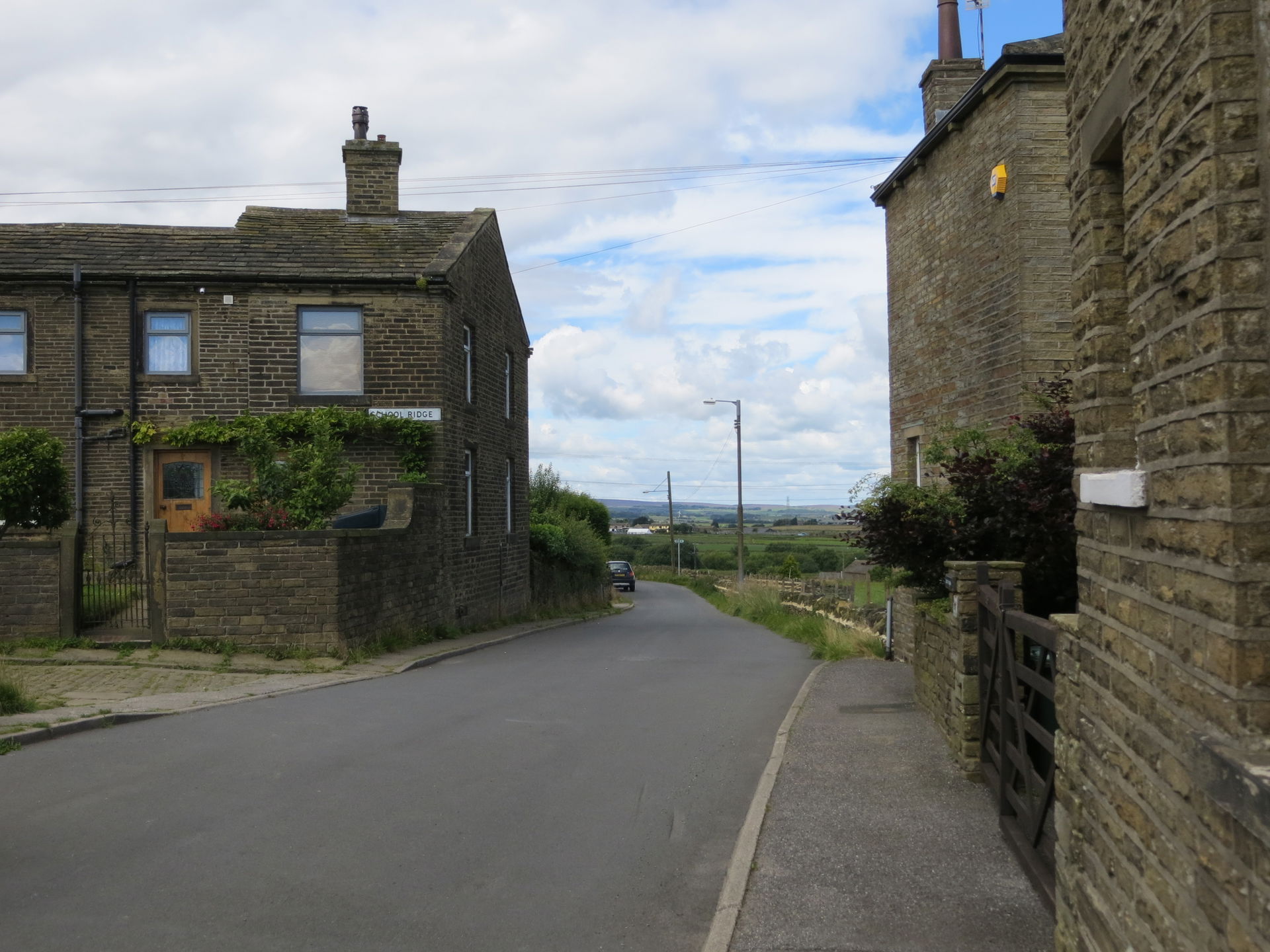 Upper Heights Lane near Back Heights
