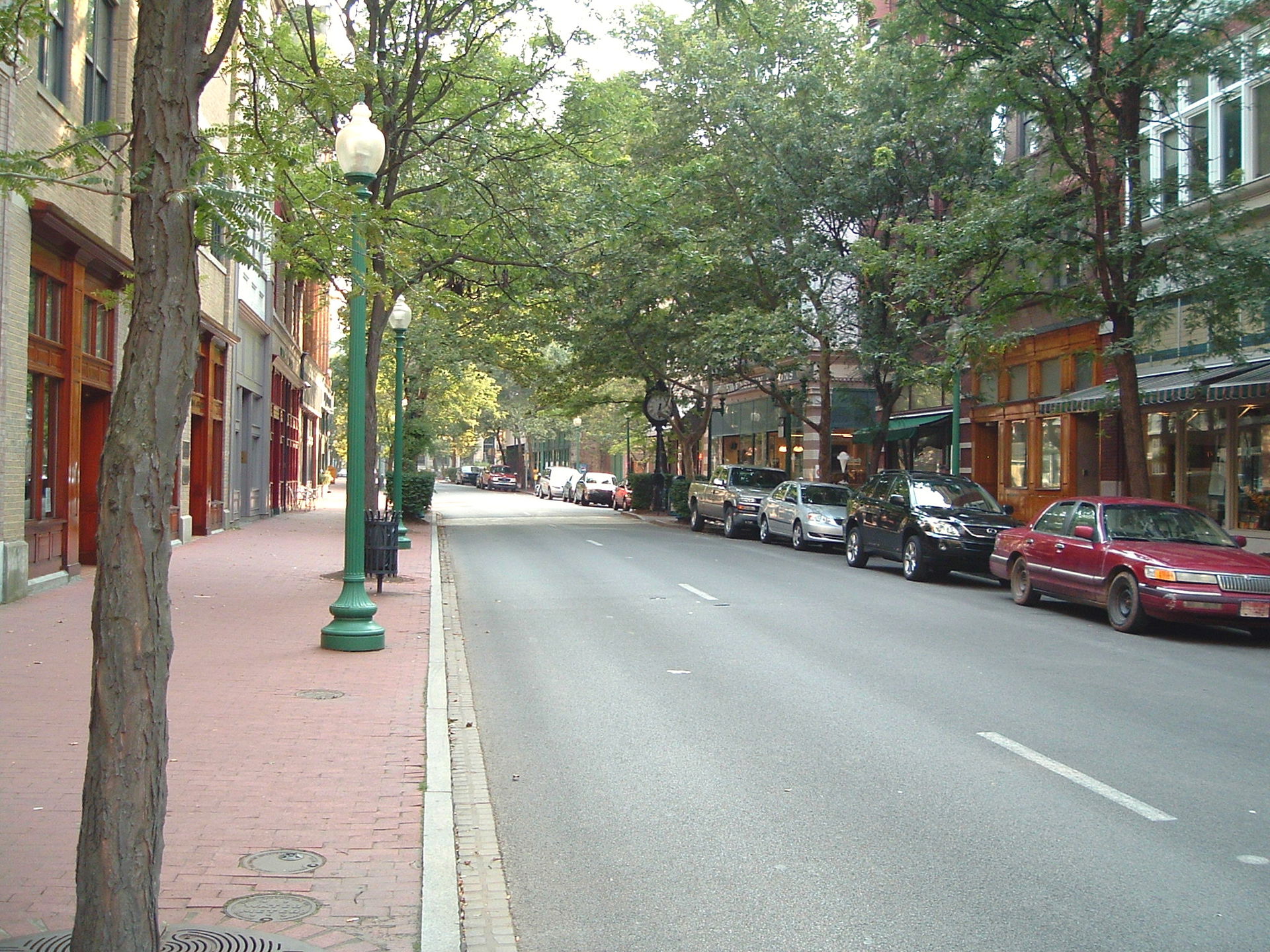 Capitol Street in Charleston, WV. Photographed July, 2006. Self…