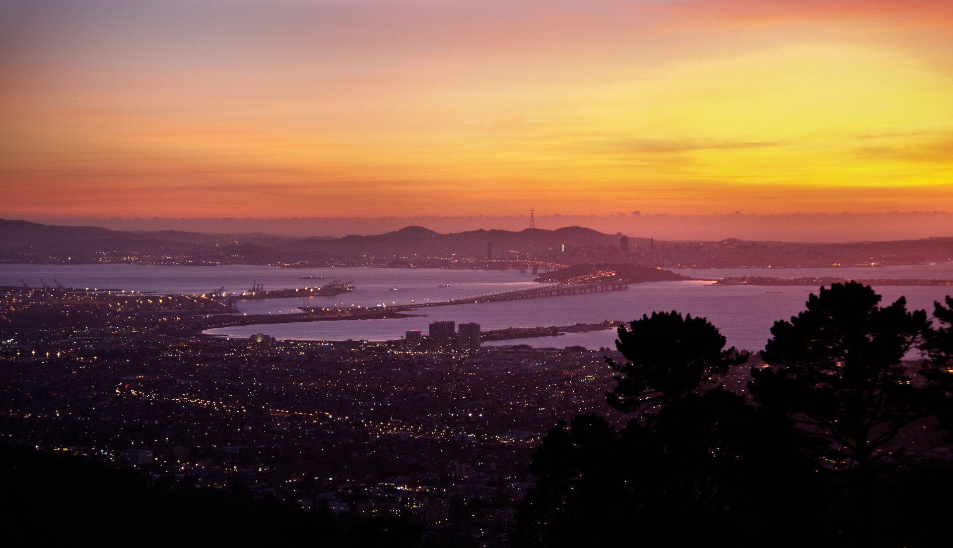 View from Berkeley hills