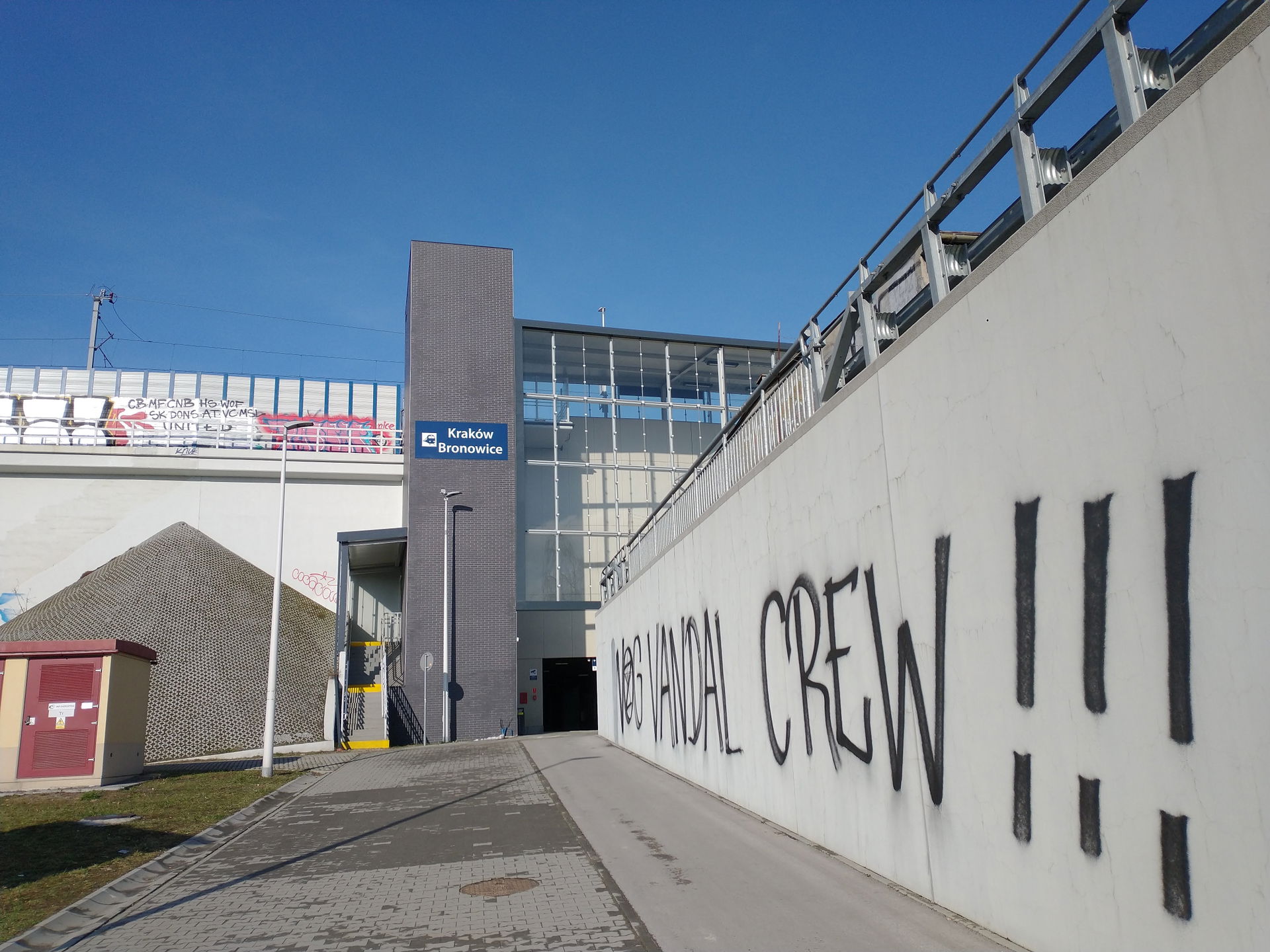 Przystanek kolejowy Kraków Bronowice.