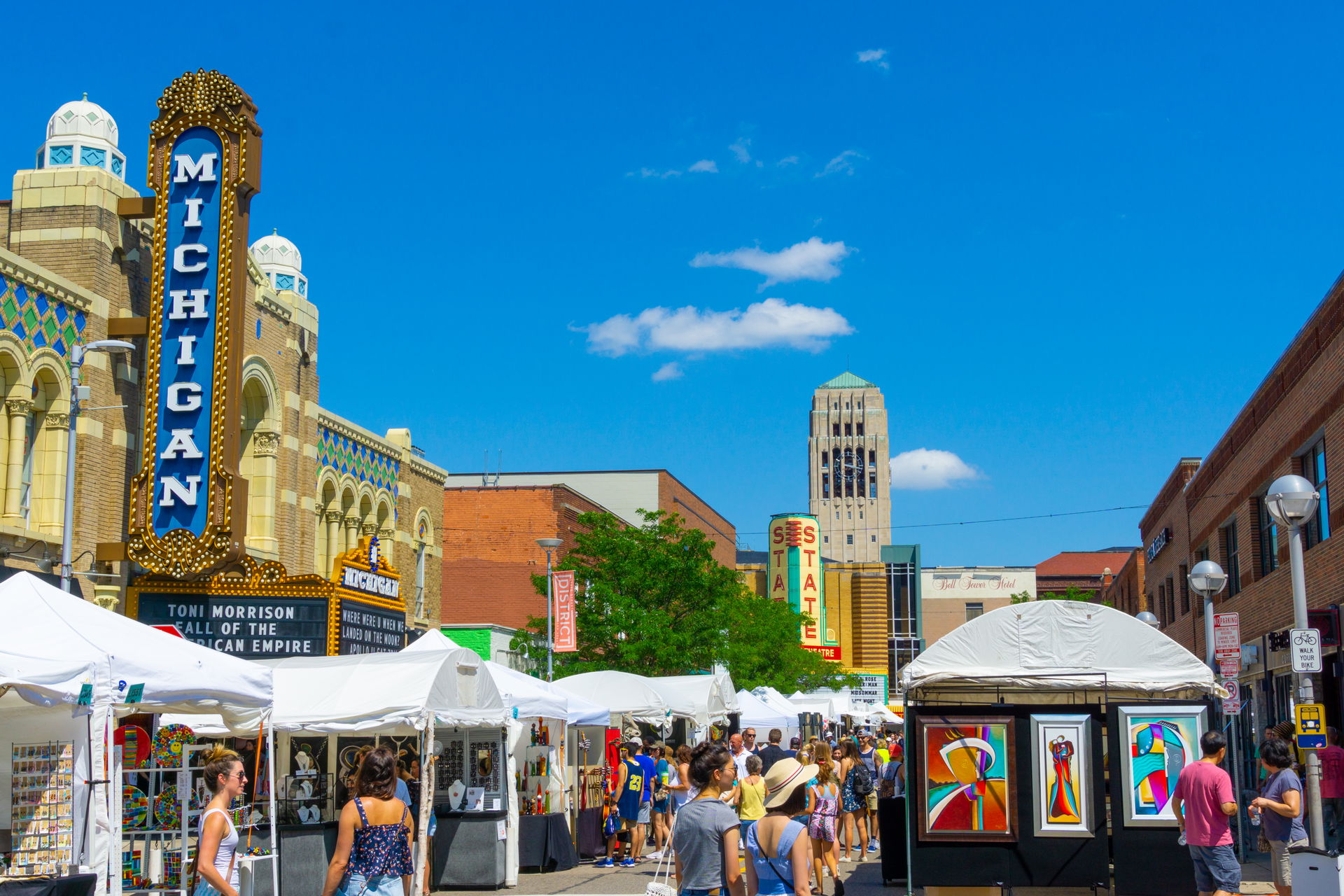 Downtown Ann Arbor view 4