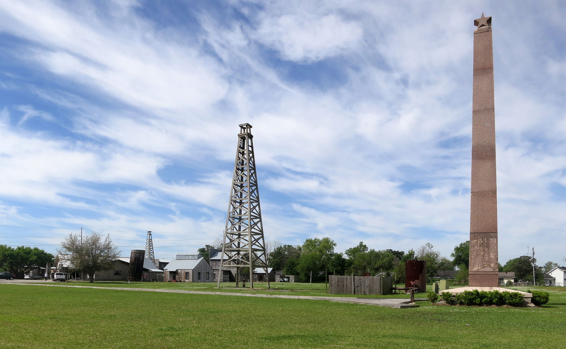 The Spindletop-Gladys City Boomtown Museum is located in Beaumo…