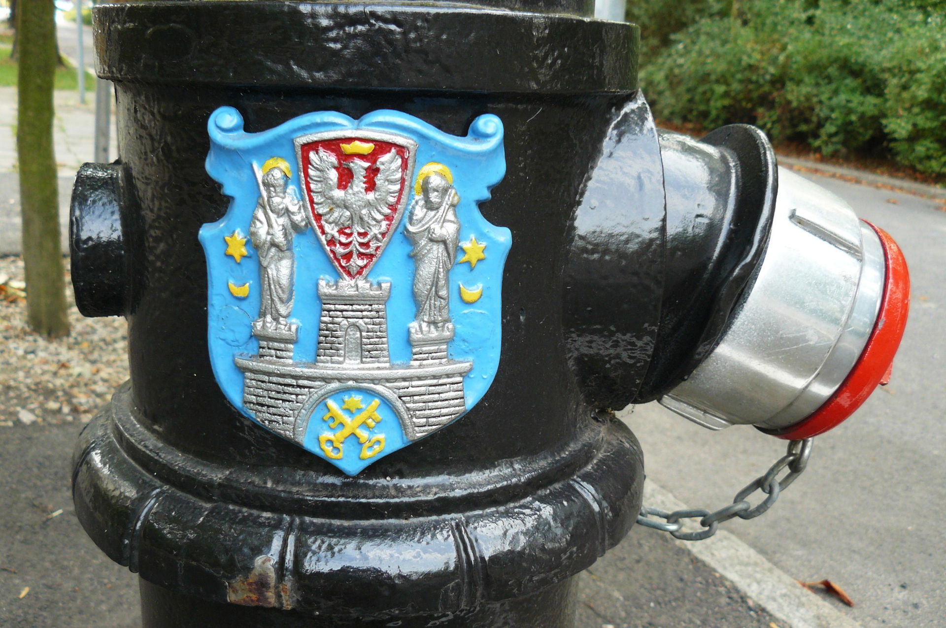 Hydrant na poznańskim Sołaczu.