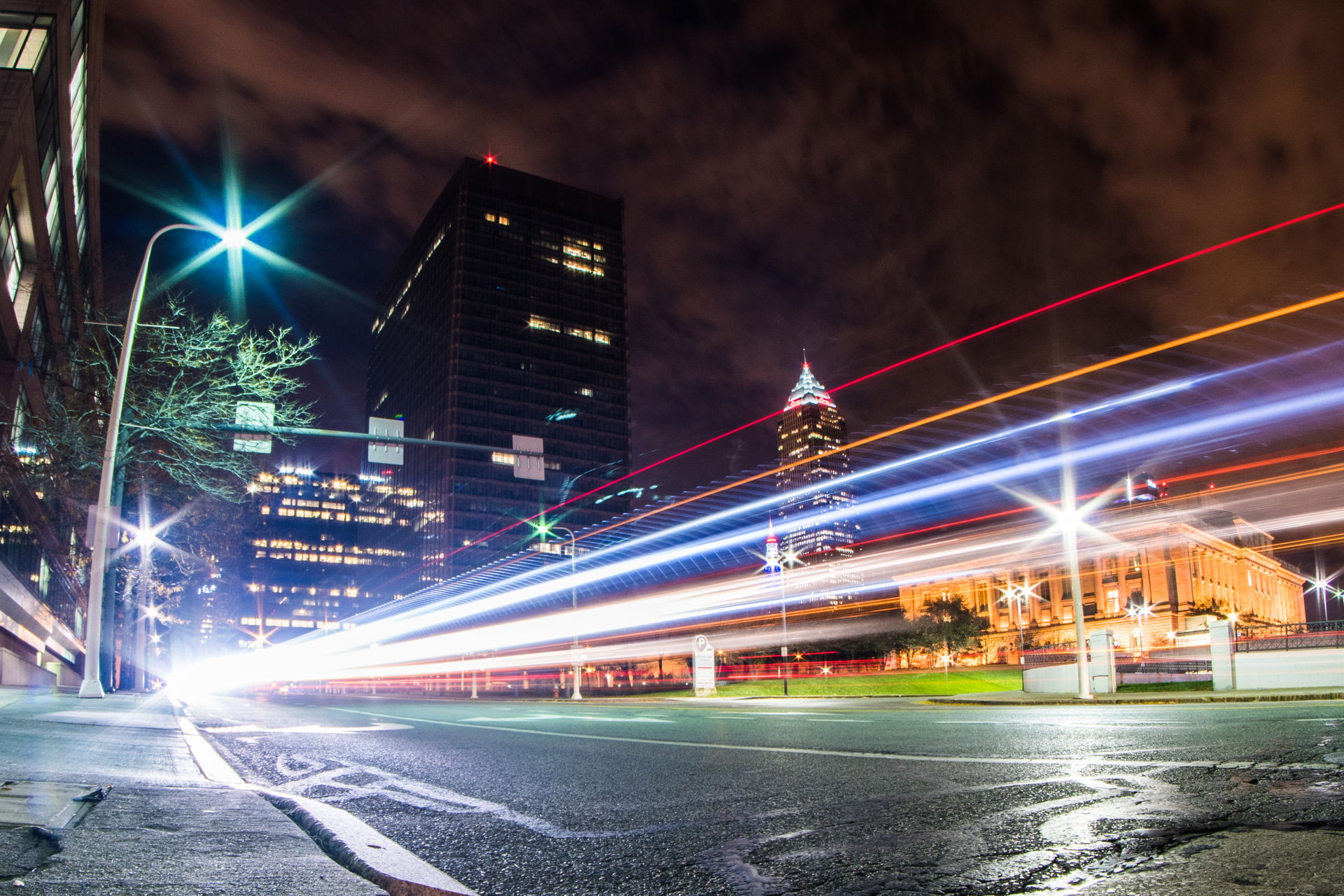 Downtown Cleveland, central business district of Cleveland, Ohi…