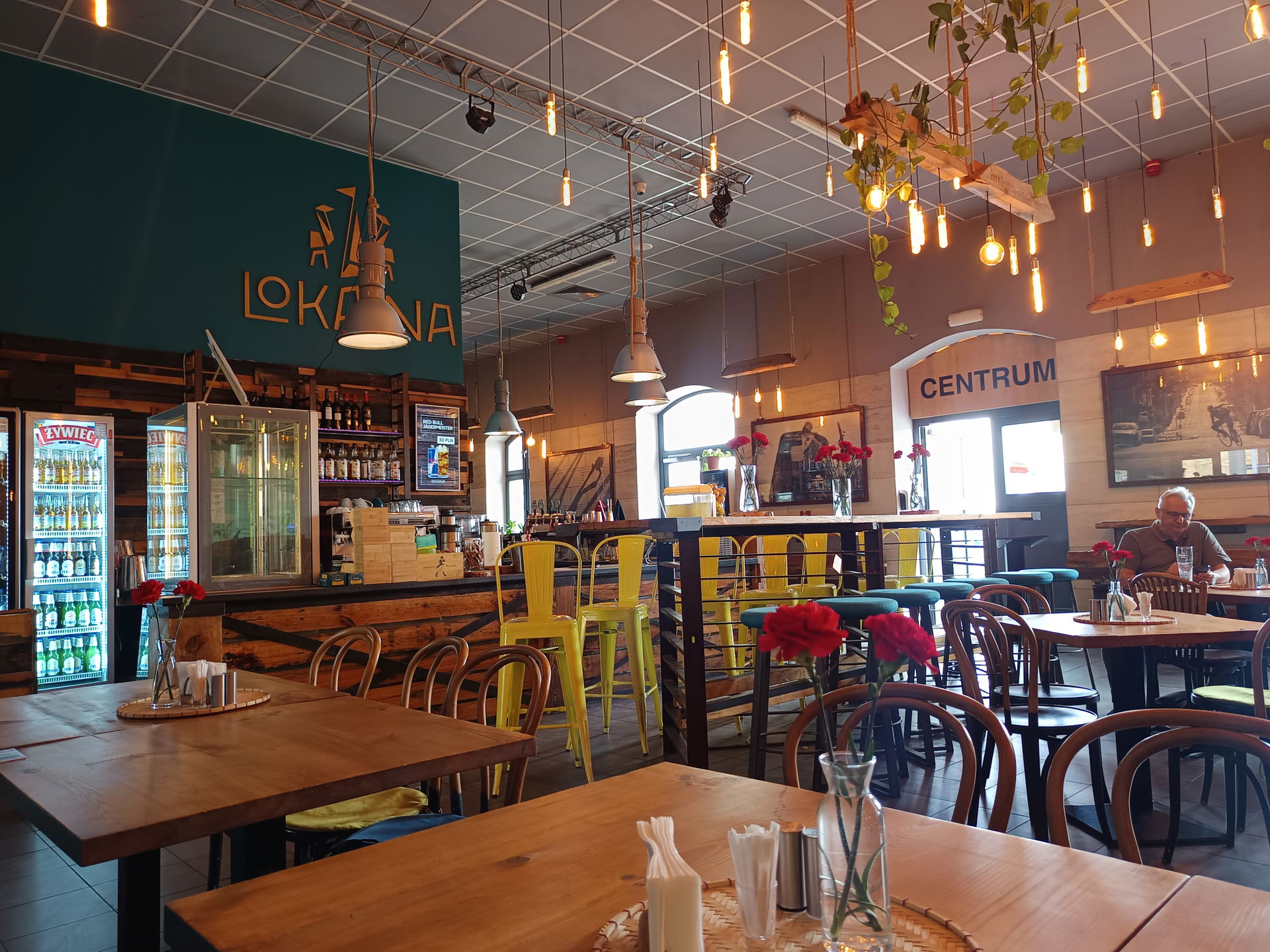 Interiér restaurace "Lokalna", nádraží Szczecin Glowny, Śródmie…