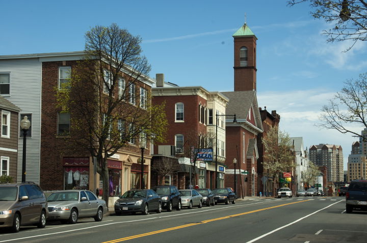 East Cambridge district