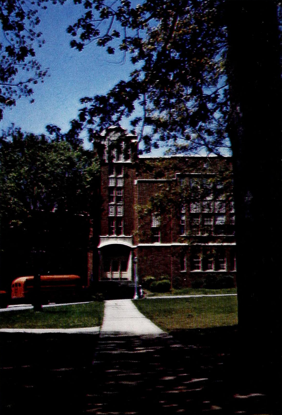 A photo of High Point High School from the 1962 edition of the …