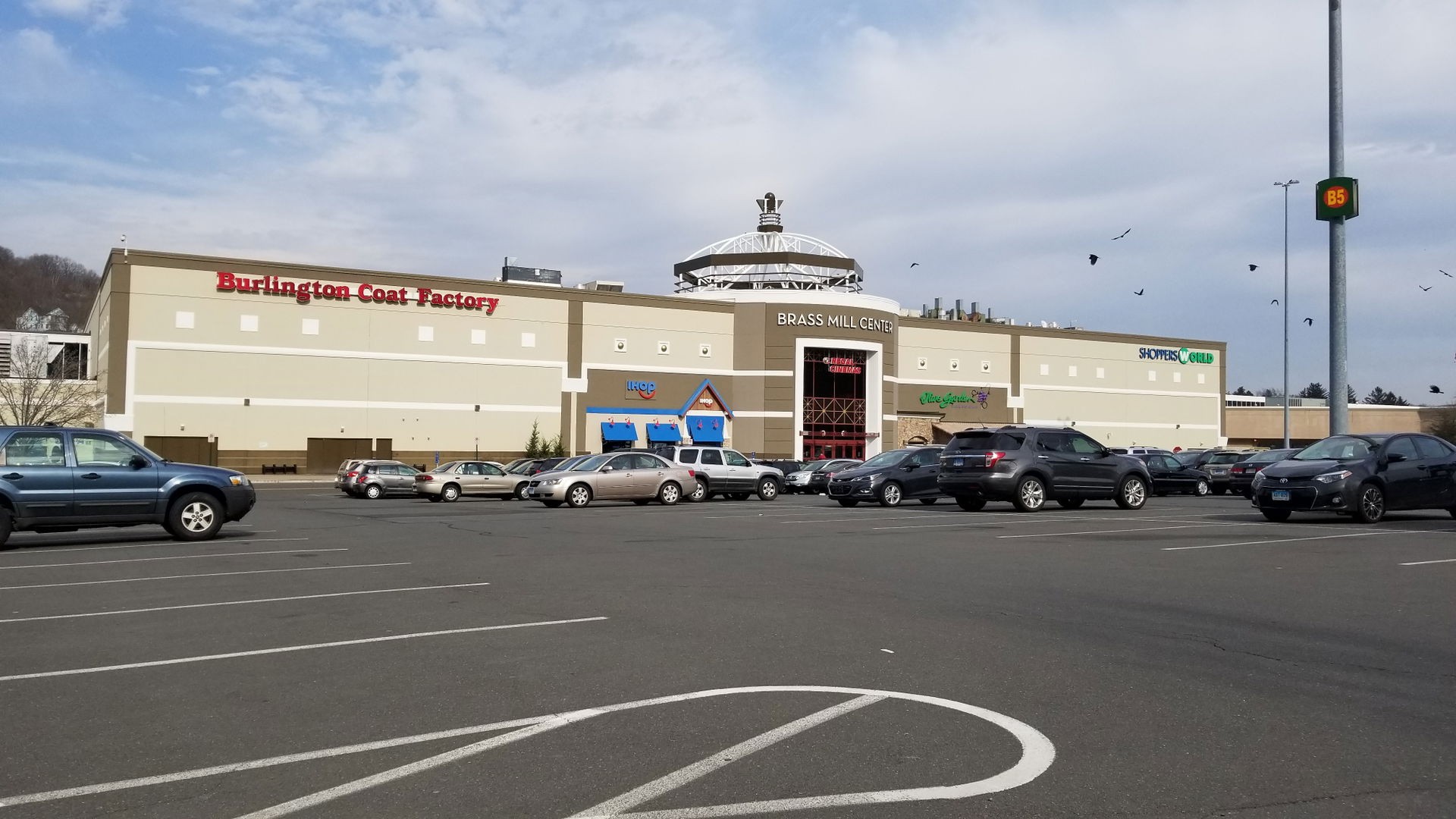 Brass Mill Center Waterbury, CT April 2018