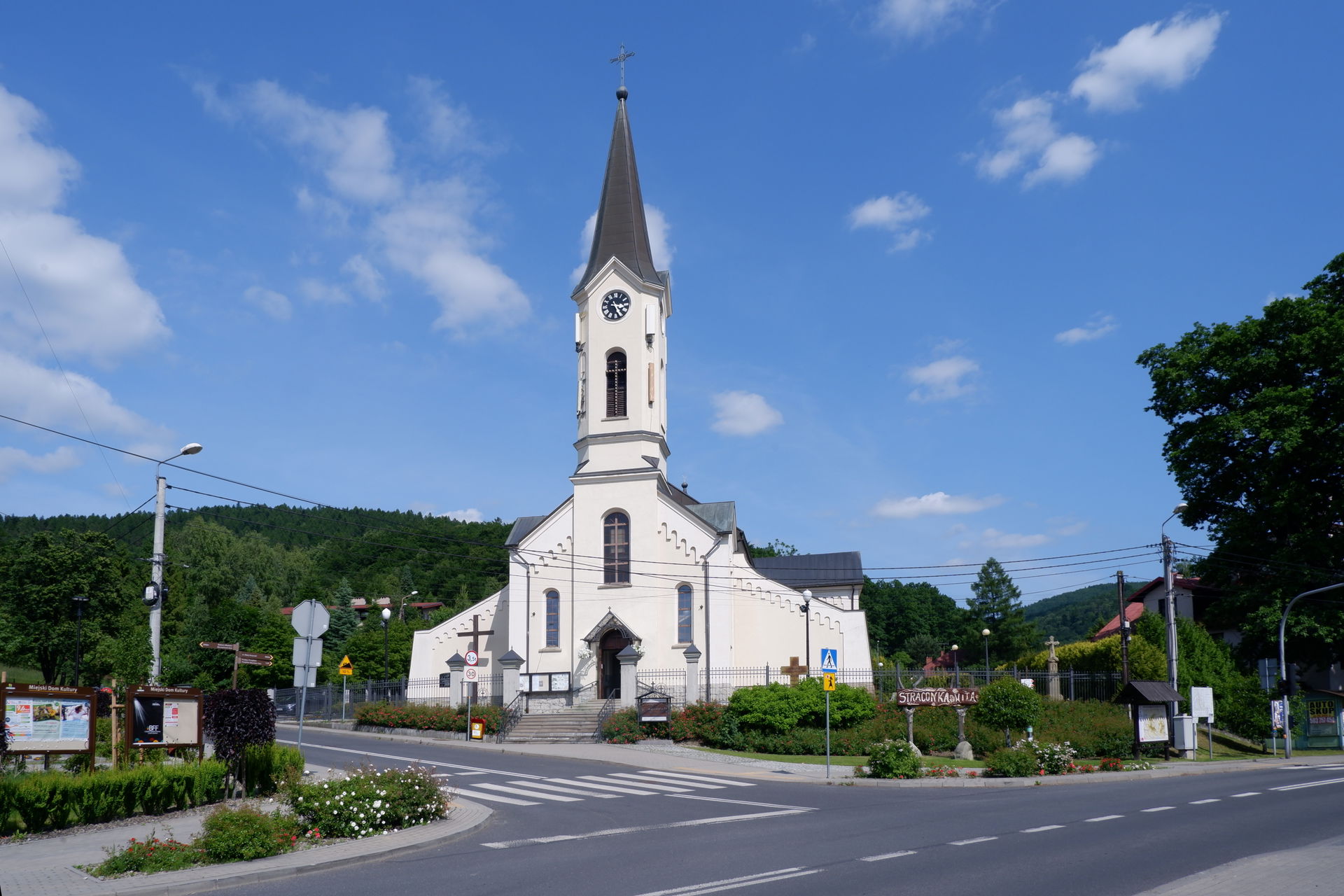 Saint Mary church in Bielsko-Biała-Straconka, Poland